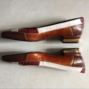 Margaret Jerrold Low Block Heel Pumps
